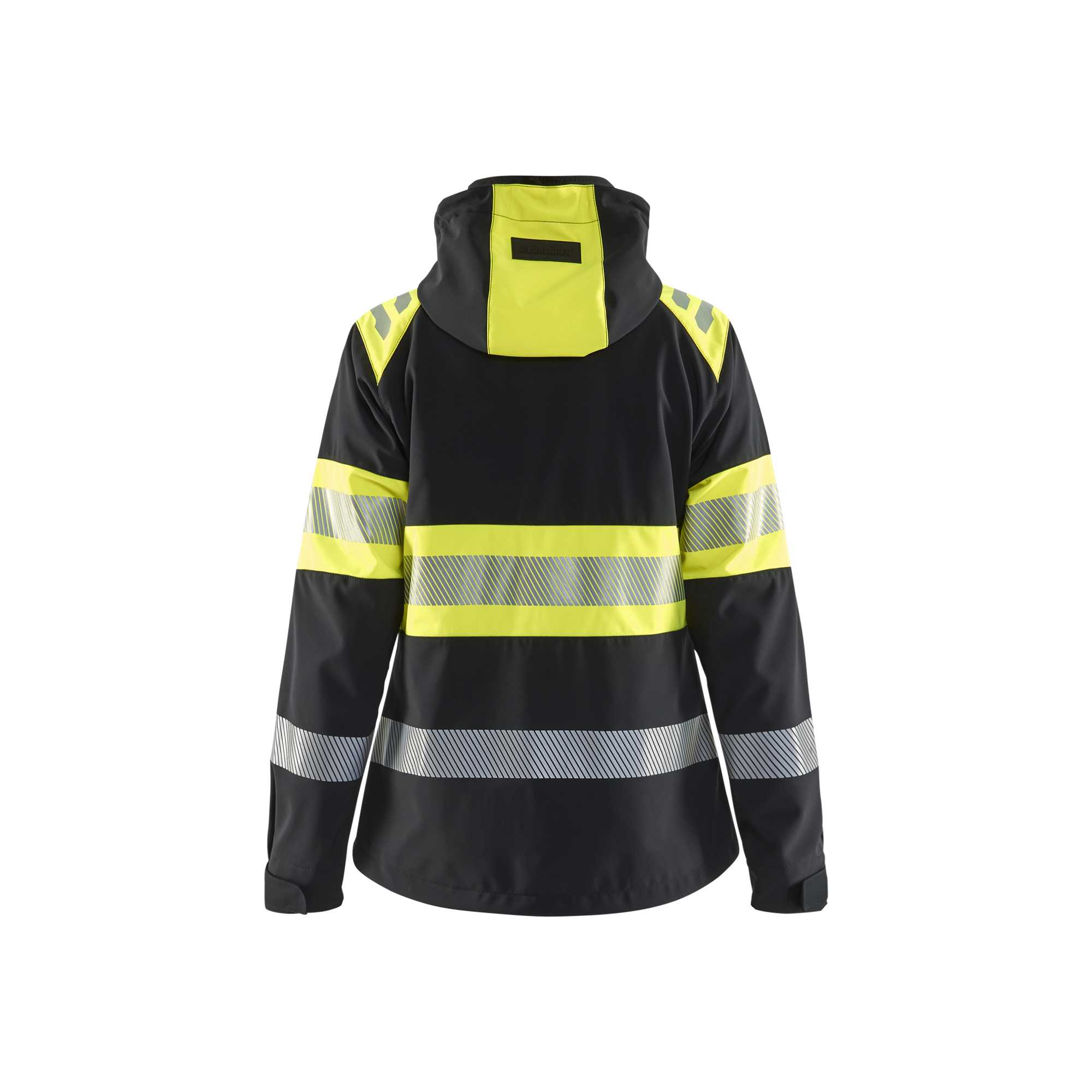BLAKLADER 44042513 Women’s Hi Vis Softshell Jacket Hi Vis Reflective Softshell Work Jacket WOMEN - Waterproof